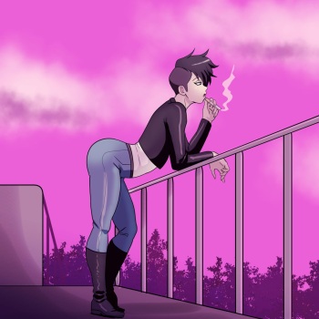 Annon Pink World Visiual Novel cover