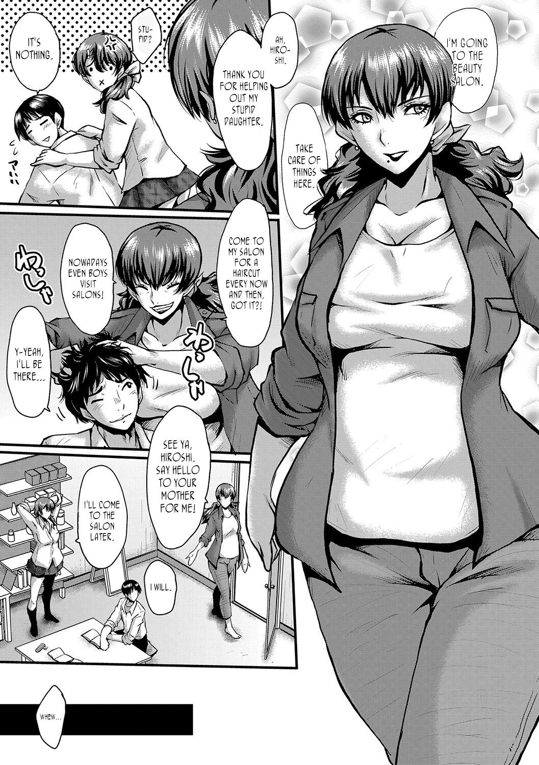 Tomodachi, Osananajimi mo Kaa-san mo Netorareru | My friend stole away both my childhood friend and my mother page 5 full