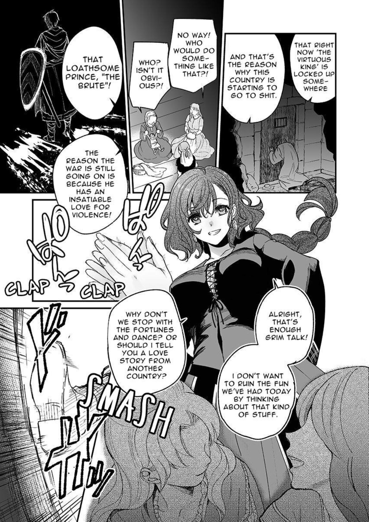Shikei Senkoku Sareta Kenjyo ga Kiraware Ouji ni Dekiai Sarete, Shiawase ni Naru made no Monogatari・Zenpen | The Condemned Wise Woman and The Loathsome Prince Who Adores Her・First Part page 6 full