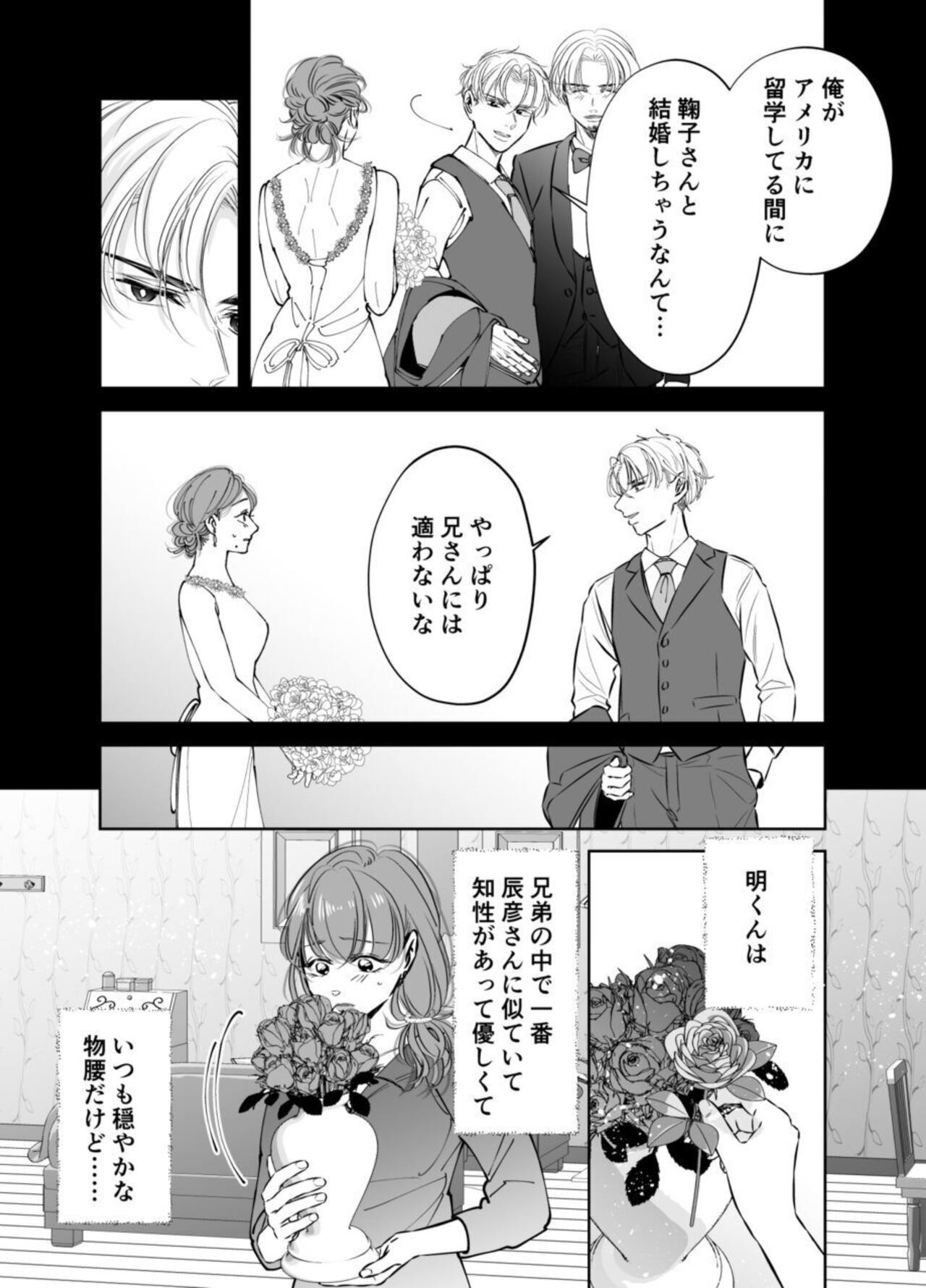 Otto no Otōto － Watashi ga Seishi Teikyō de mi Komotta ano Yoru － page 9 full