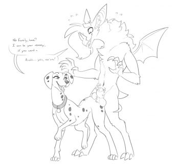[Halbean] Perdita & Bat (101 Dalmatians) cover