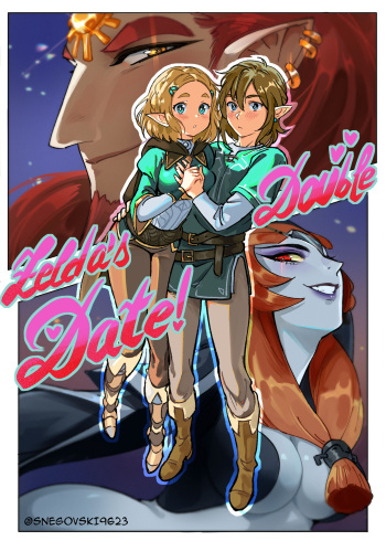 [Snegovski] Zelda's Double Date (The Legend of Zelda) [English][ongoing] cover
