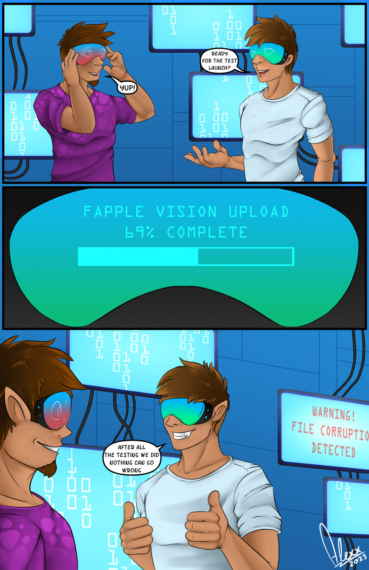 Cyber Noodles page 1 full