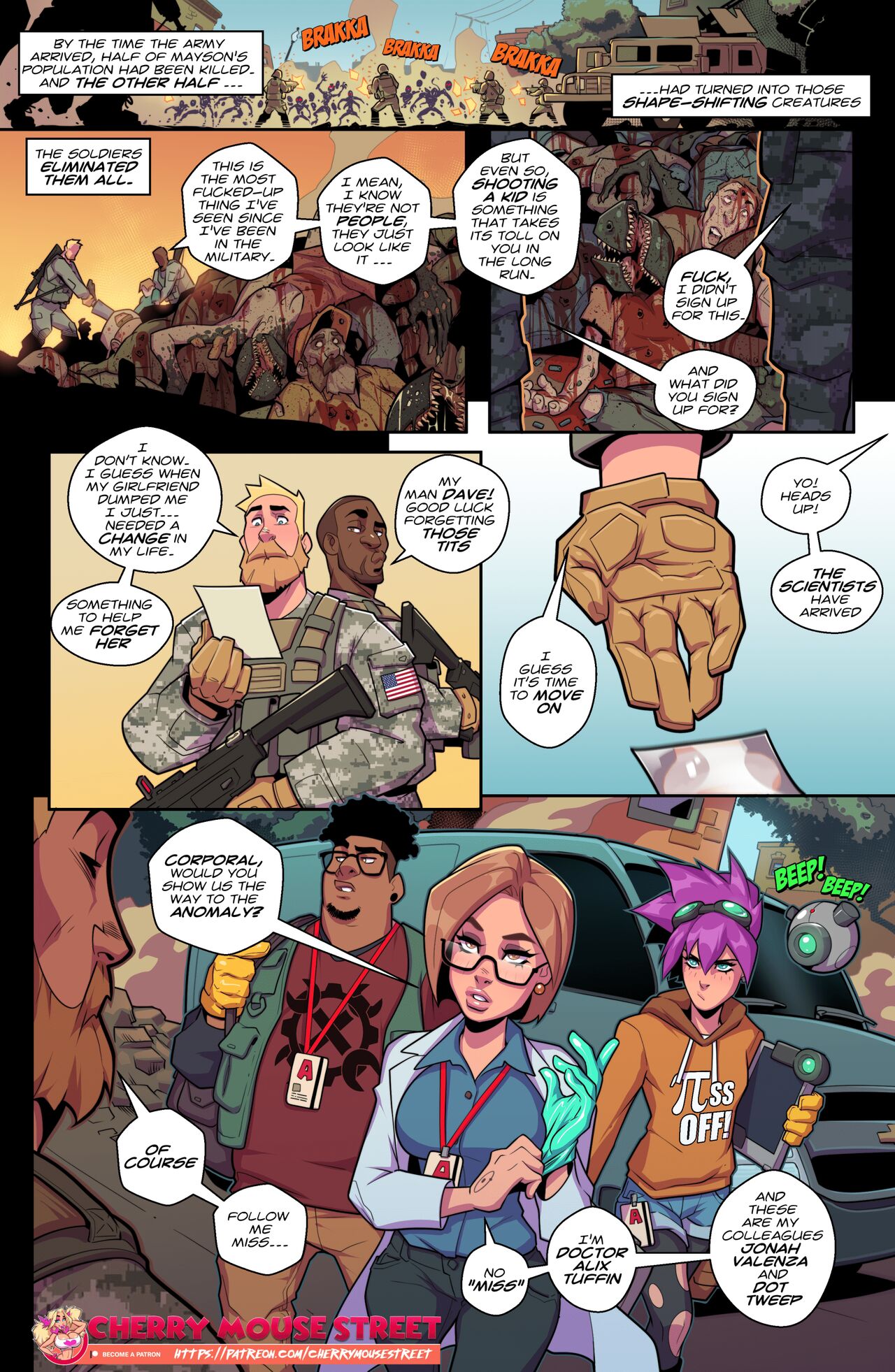 X-Squad, preludes by Cherry Mouse Street page 2 full