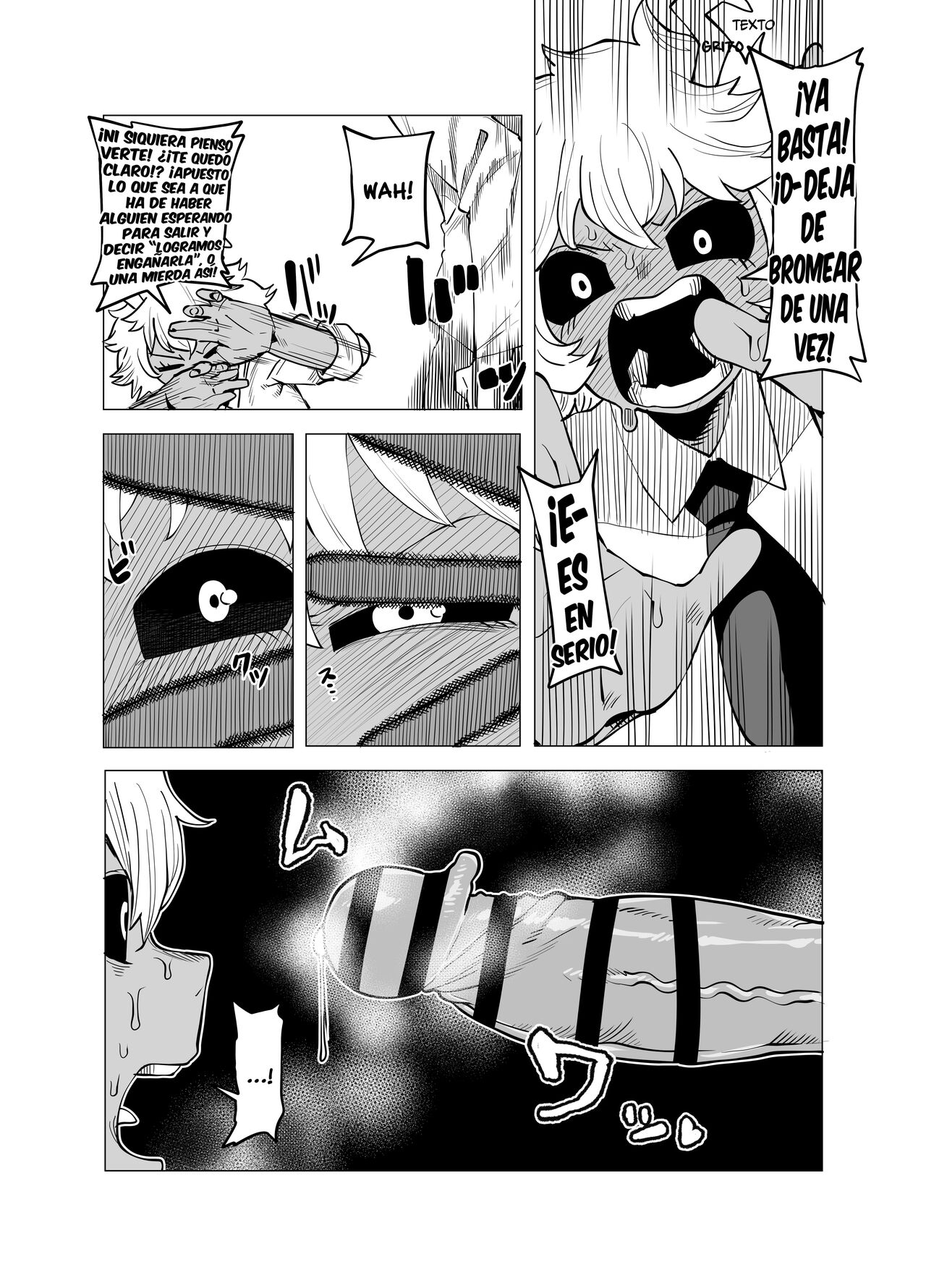 Teisou Gyakuten Butsu ~Ashido Mina no Baai~ | Academia de Héroes & una Moralidad Invertida 5: ~Ashido Mina~ page 4 full