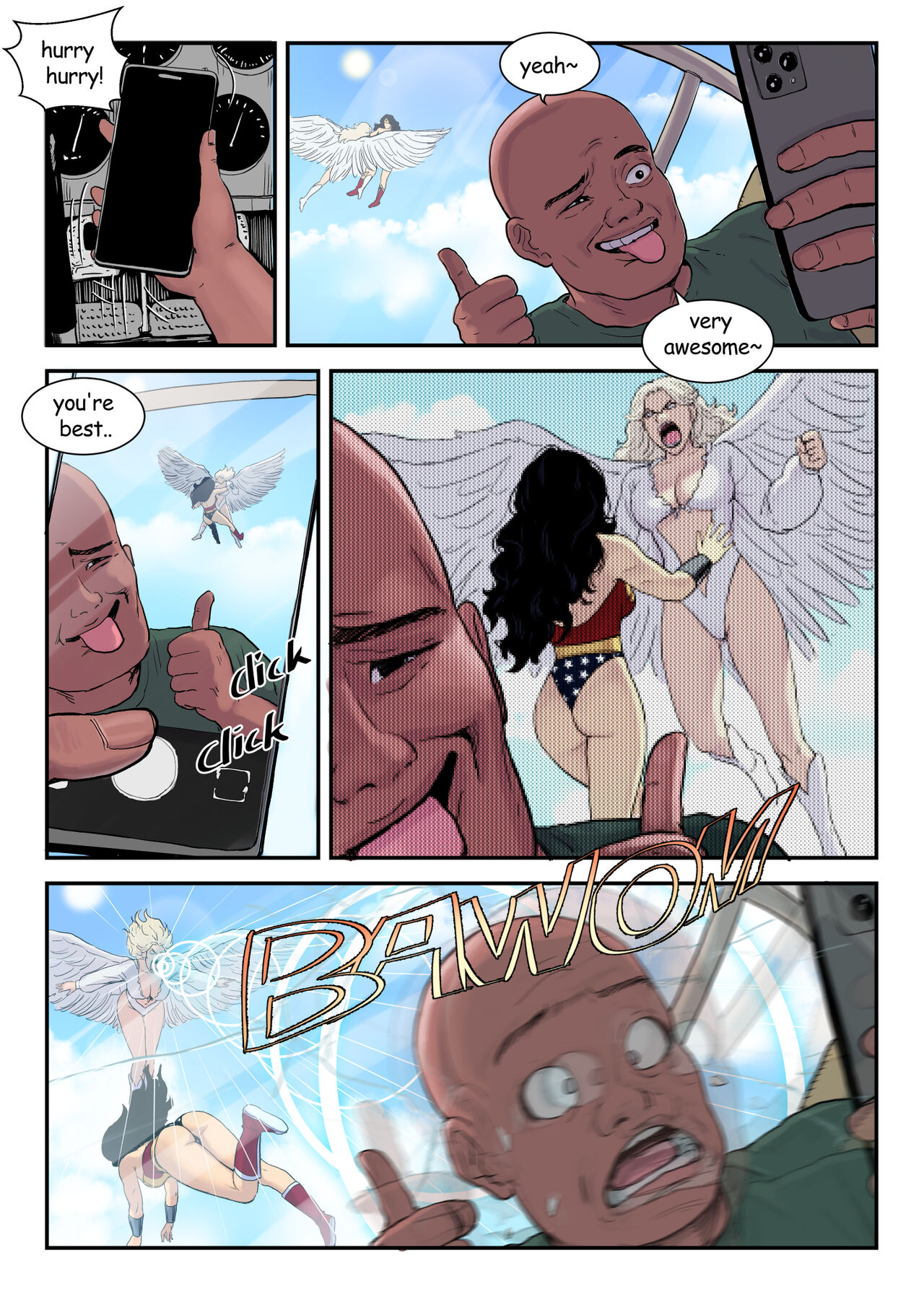 Wonder Woman's strange felt page 6 full
