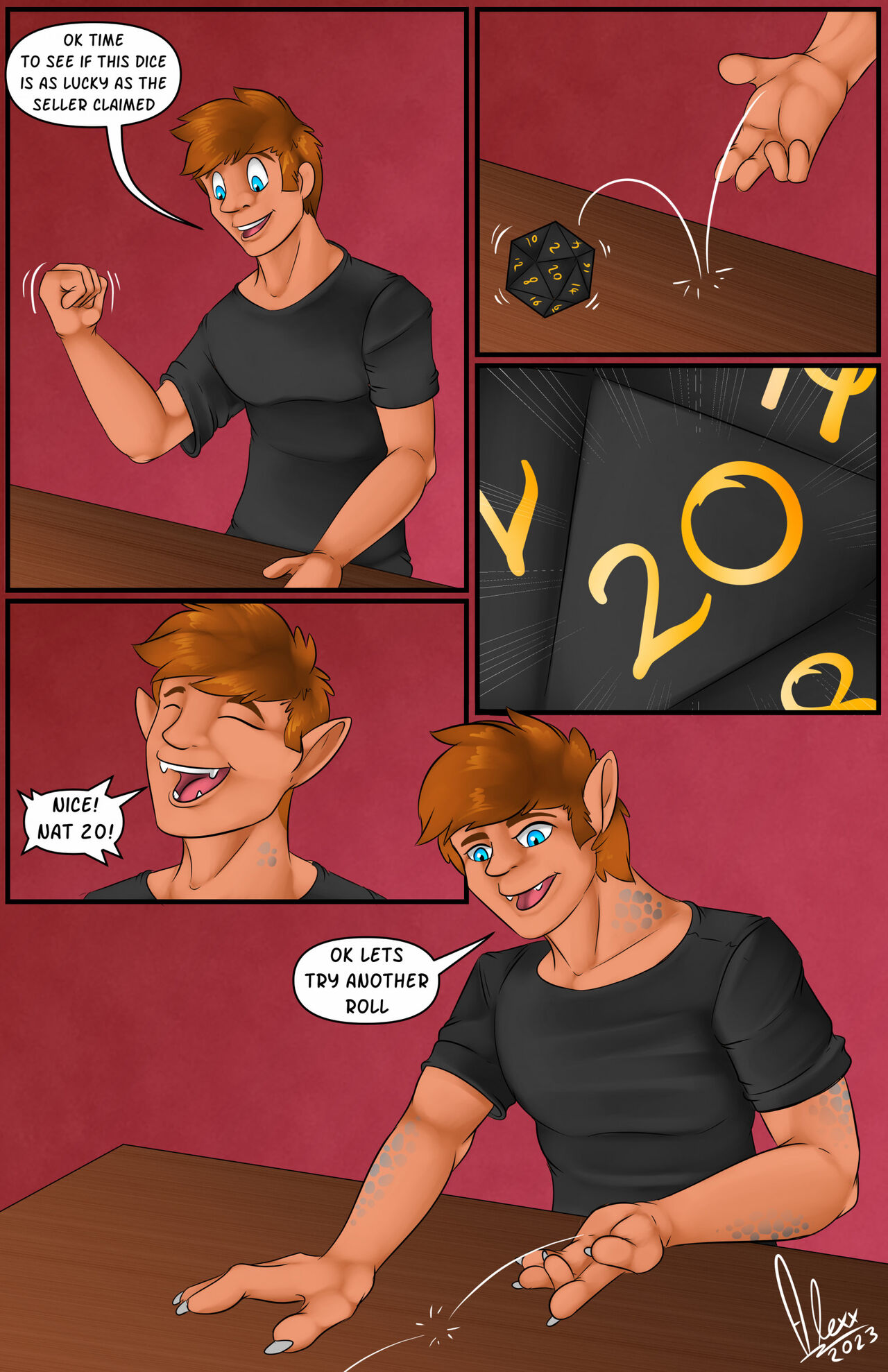 Dungeons & Dongs page 1 full