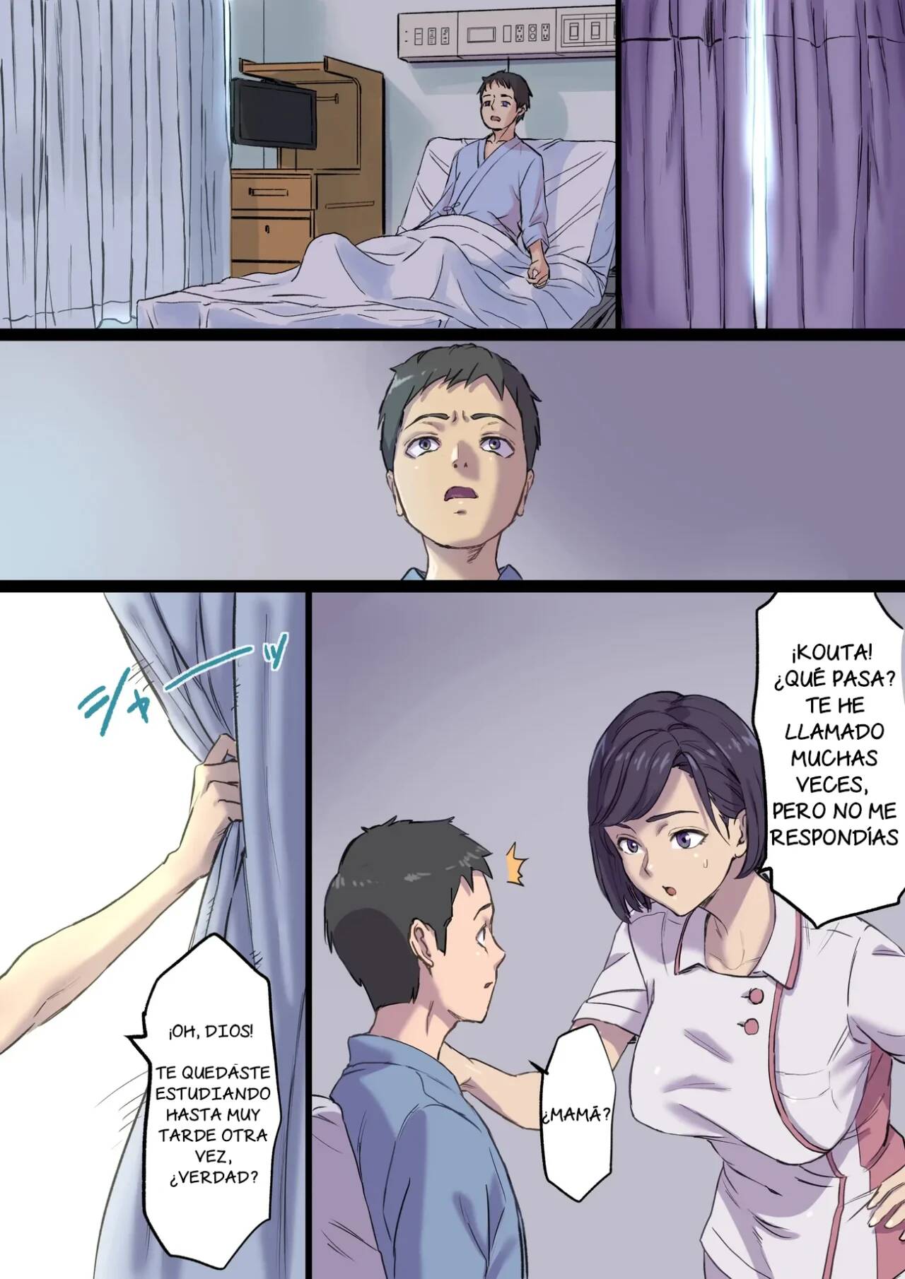 Tonari no Bed de Netorareru Kangoshi Jukubo 2 page 12 full