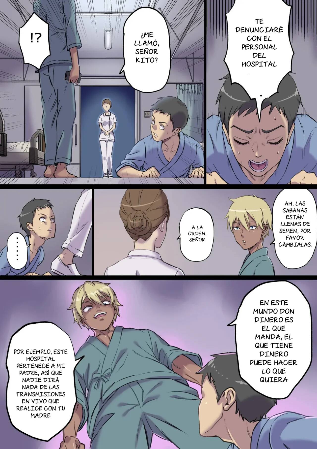 Tonari no Bed de Netorareru Kangoshi Jukubo 2 page 9 full