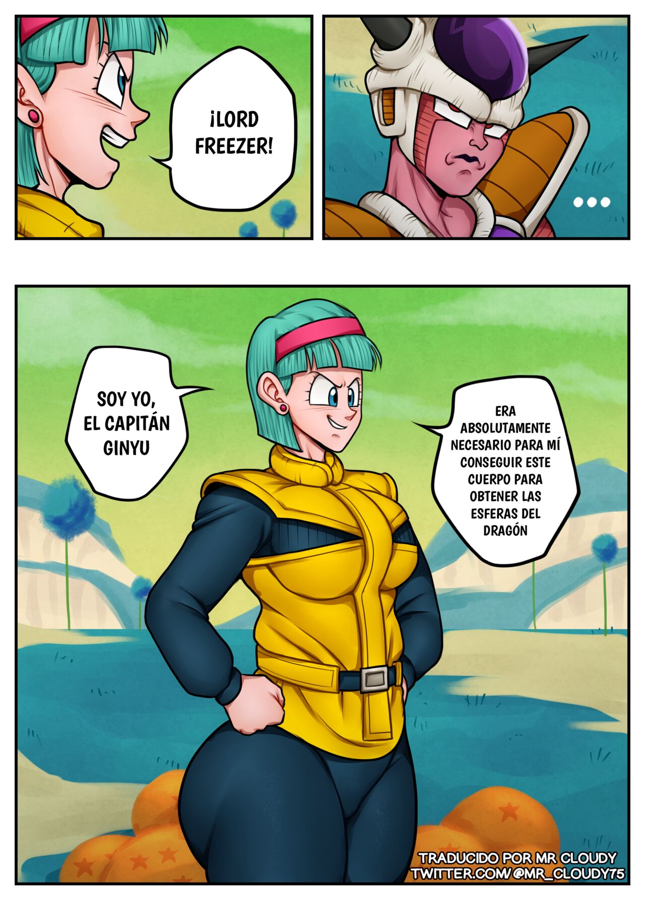 Bulma and Freezer  | page 1 full