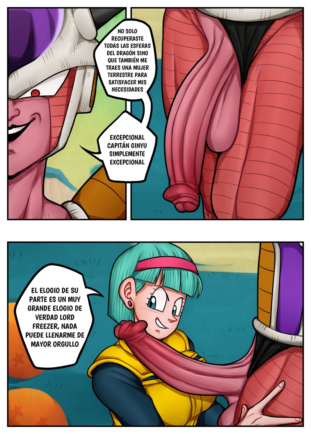 Bulma and Freezer  | page 2 full