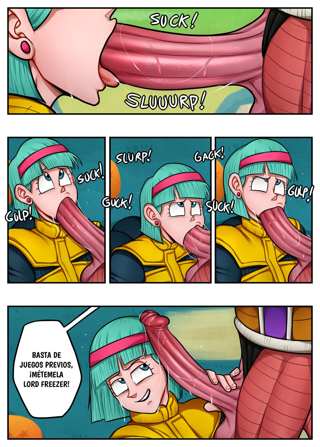 Bulma and Freezer  | page 3 full