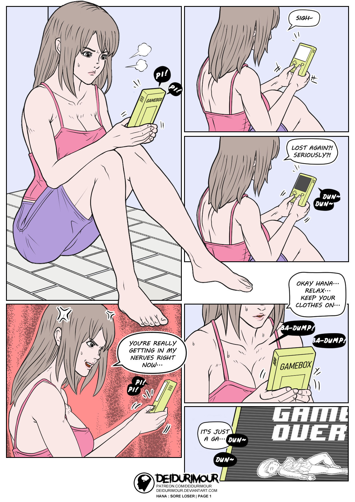 Hana: Sore Loser page 3 full