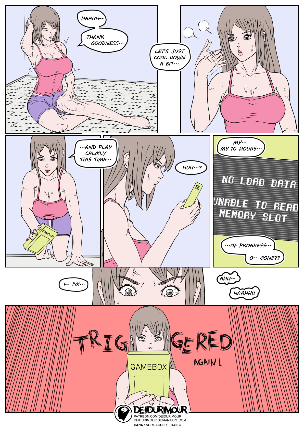 Hana: Sore Loser page 7 full
