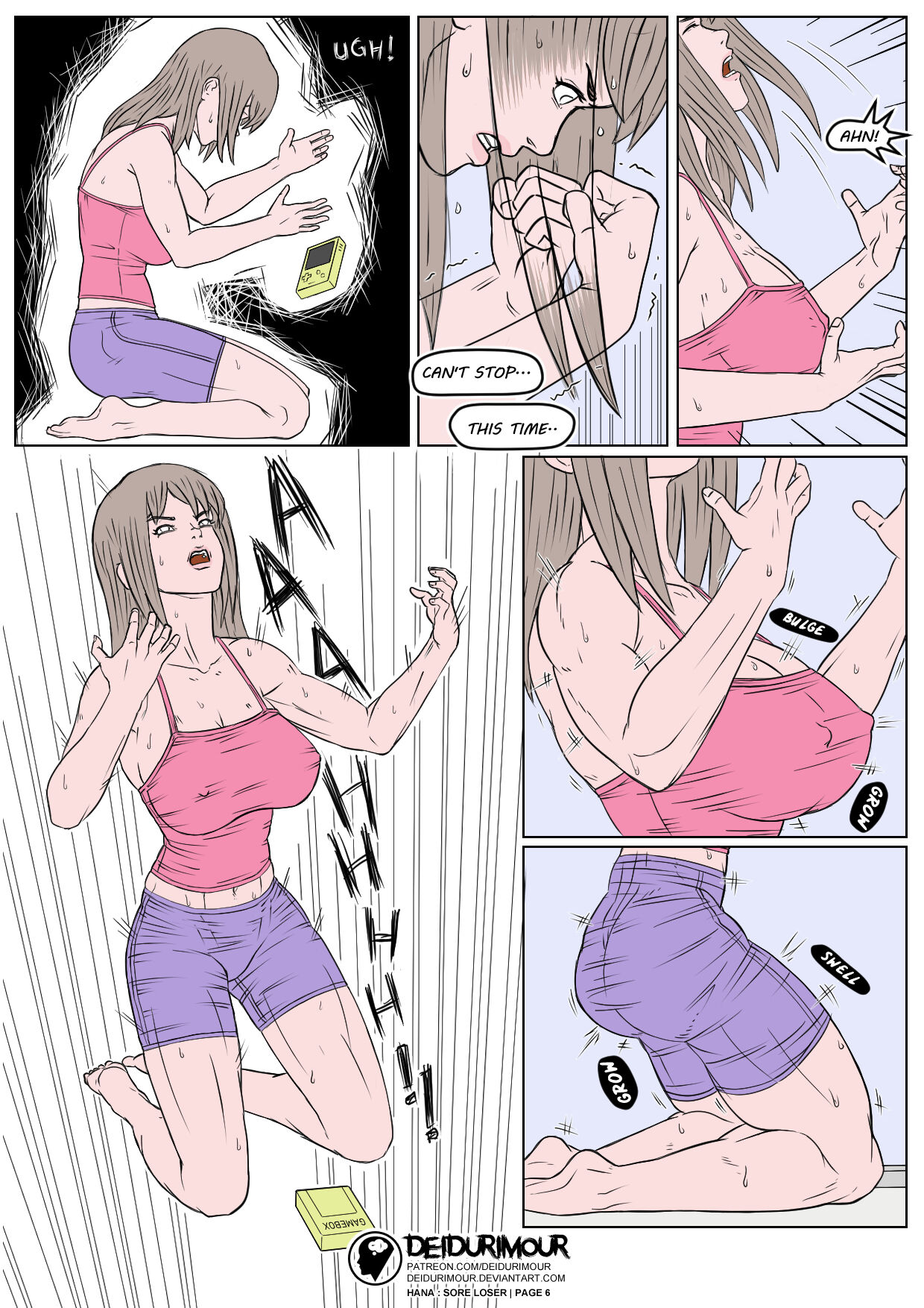 Hana: Sore Loser page 8 full