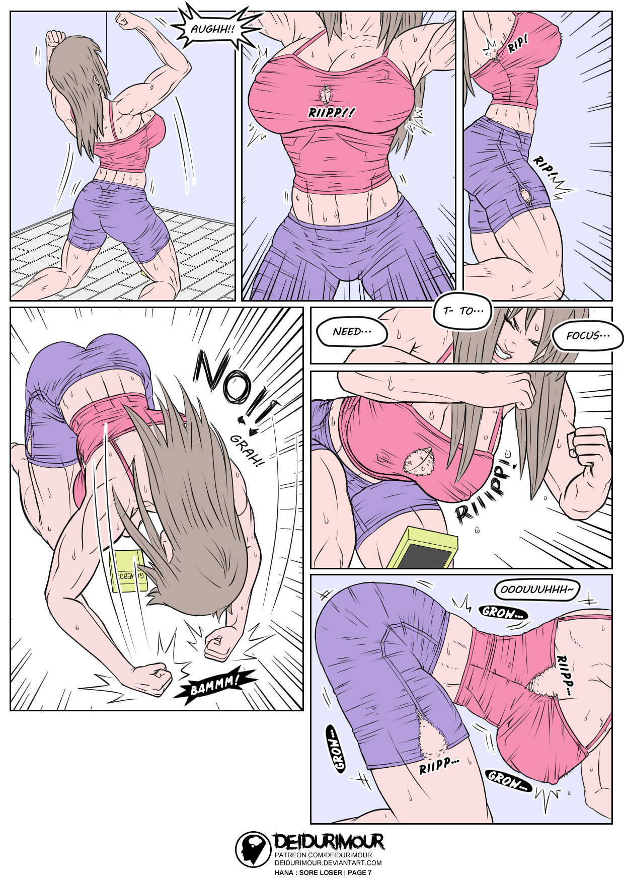 Hana: Sore Loser page 9 full