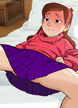 Mabel Pines strip game