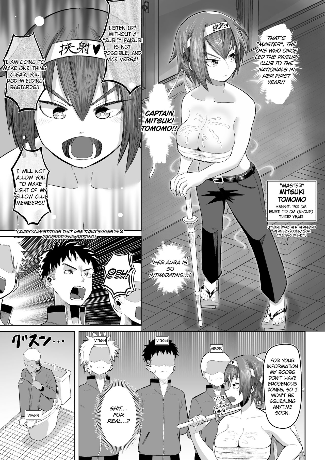 Nekketsu Paizuri-bu!! Ichi | Hot-Blooded Paizuri Club!! 1 page 5 full
