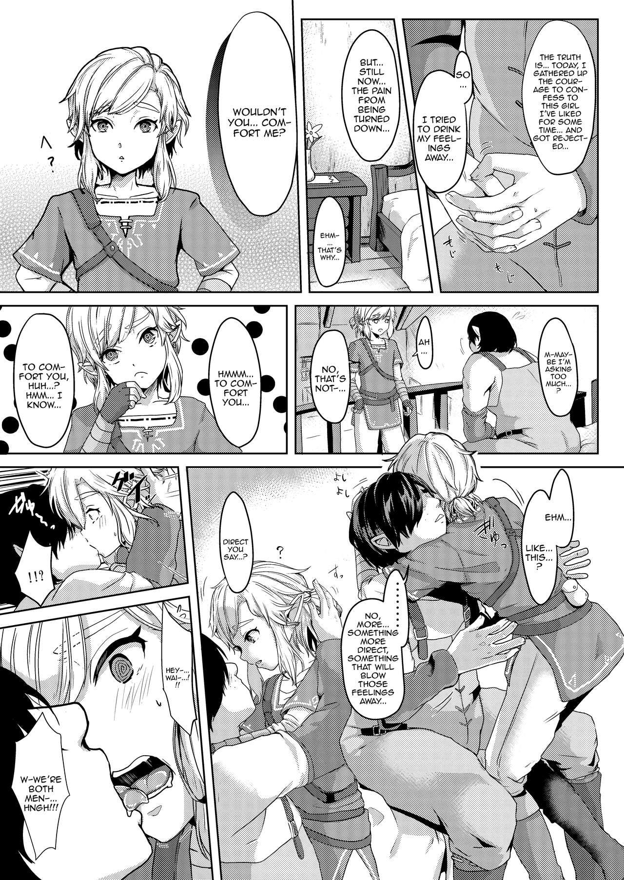 Mayonaka no Yuusha no Midarana Kenshin | The Heros Night of Depraved Devotion page 4 full