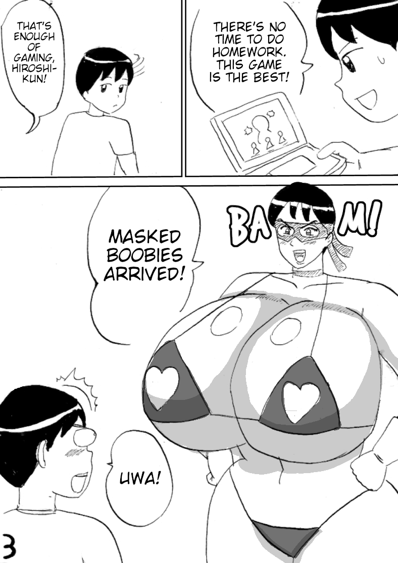 Mama wa Oppai Kamen page 3 full