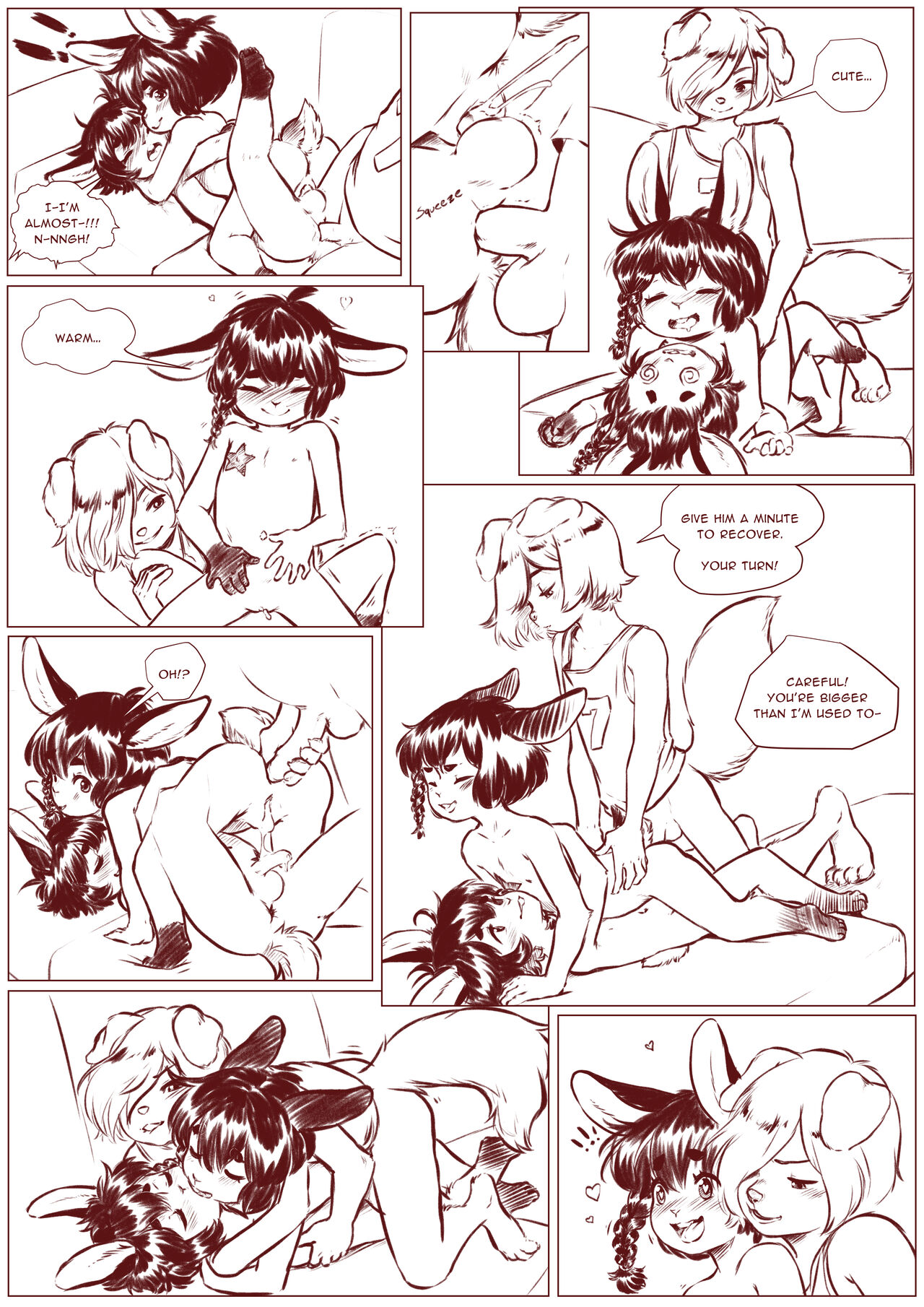 Songbuns: Party of Three page 8 full