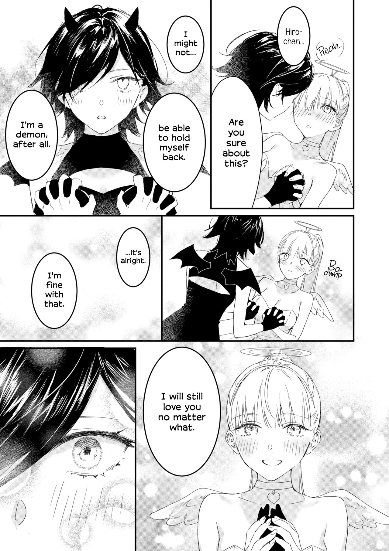 Tenshi-chan wa Yuuwakushitai | A Little Angel's Temptation page 11 full