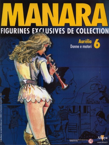 [Milo Manara] Figurines #06 : Aurélia - Donne e motori  [French] cover