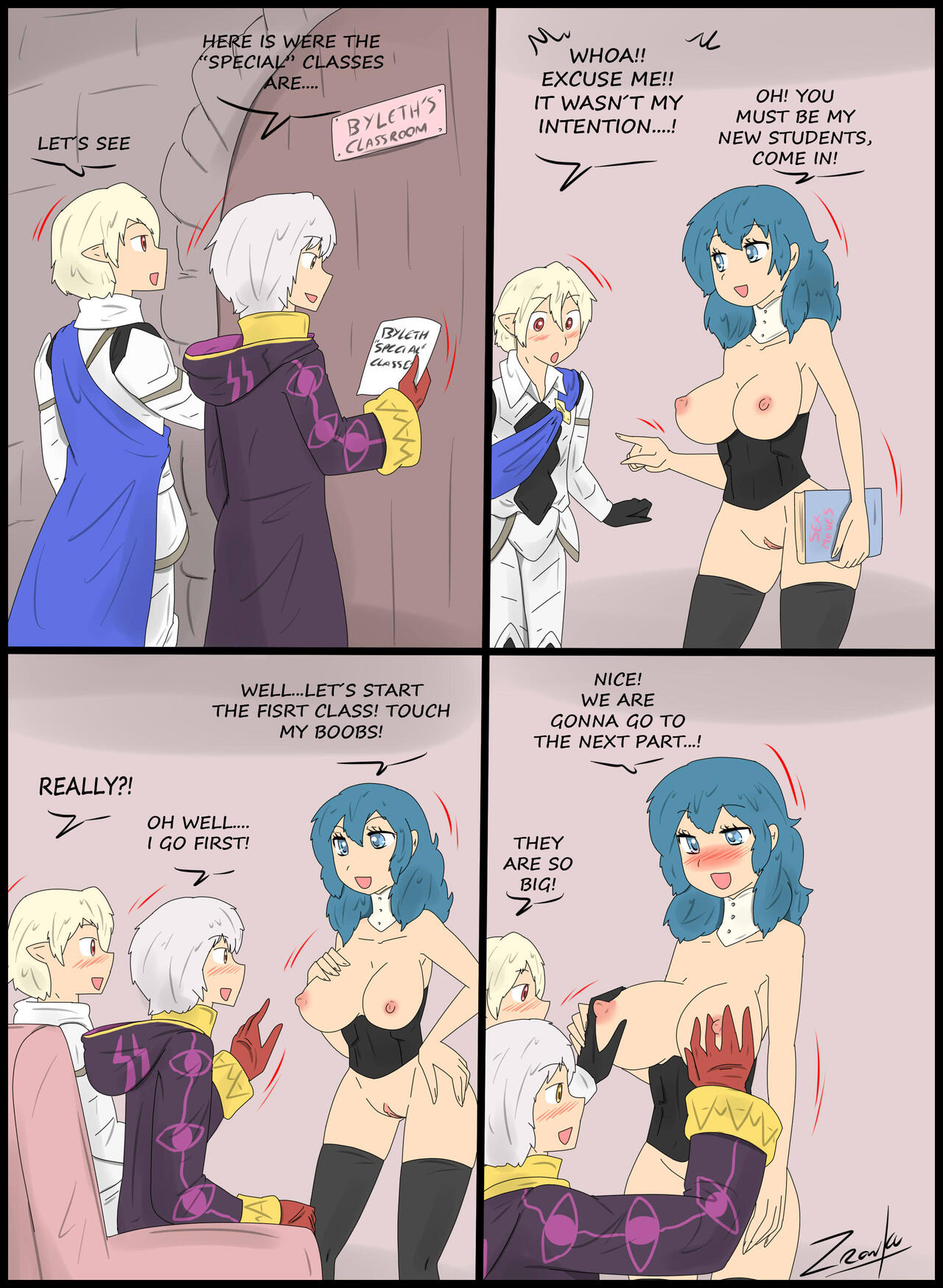 Sexy Lesson page 1 full