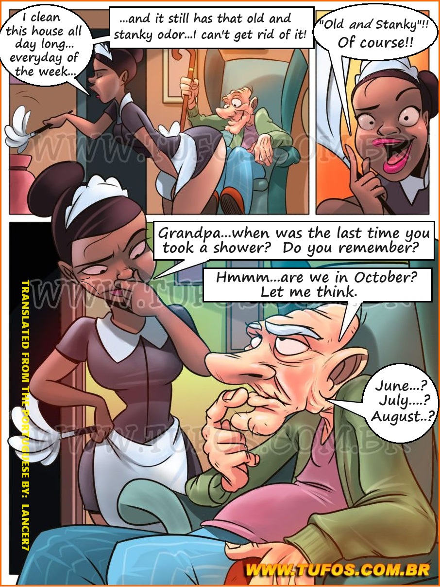 Familia Sacana #7 - Giving Grandpa a Bath page 2 full
