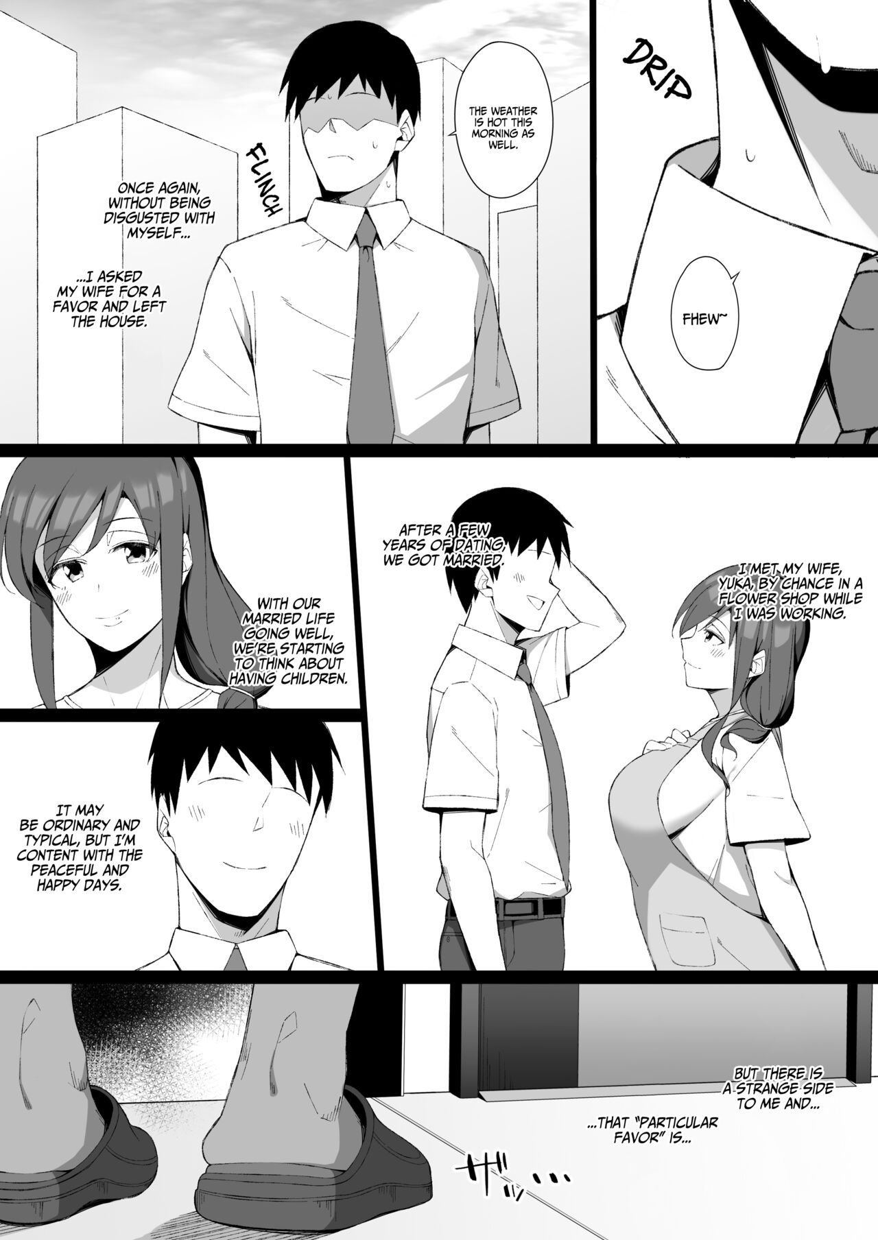 Osu ni Ochiru Seiso Hitozuma + Extra | Degeneracy of a Neat Housewife for a Man page 3 full