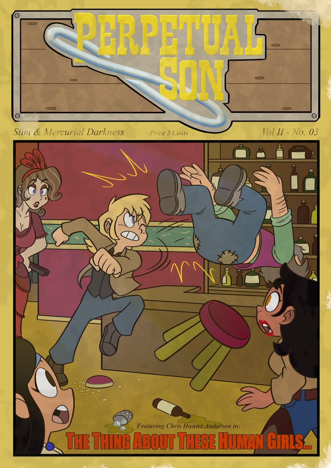 Perpetual Son: The Thing About These Human Girls page 1 full