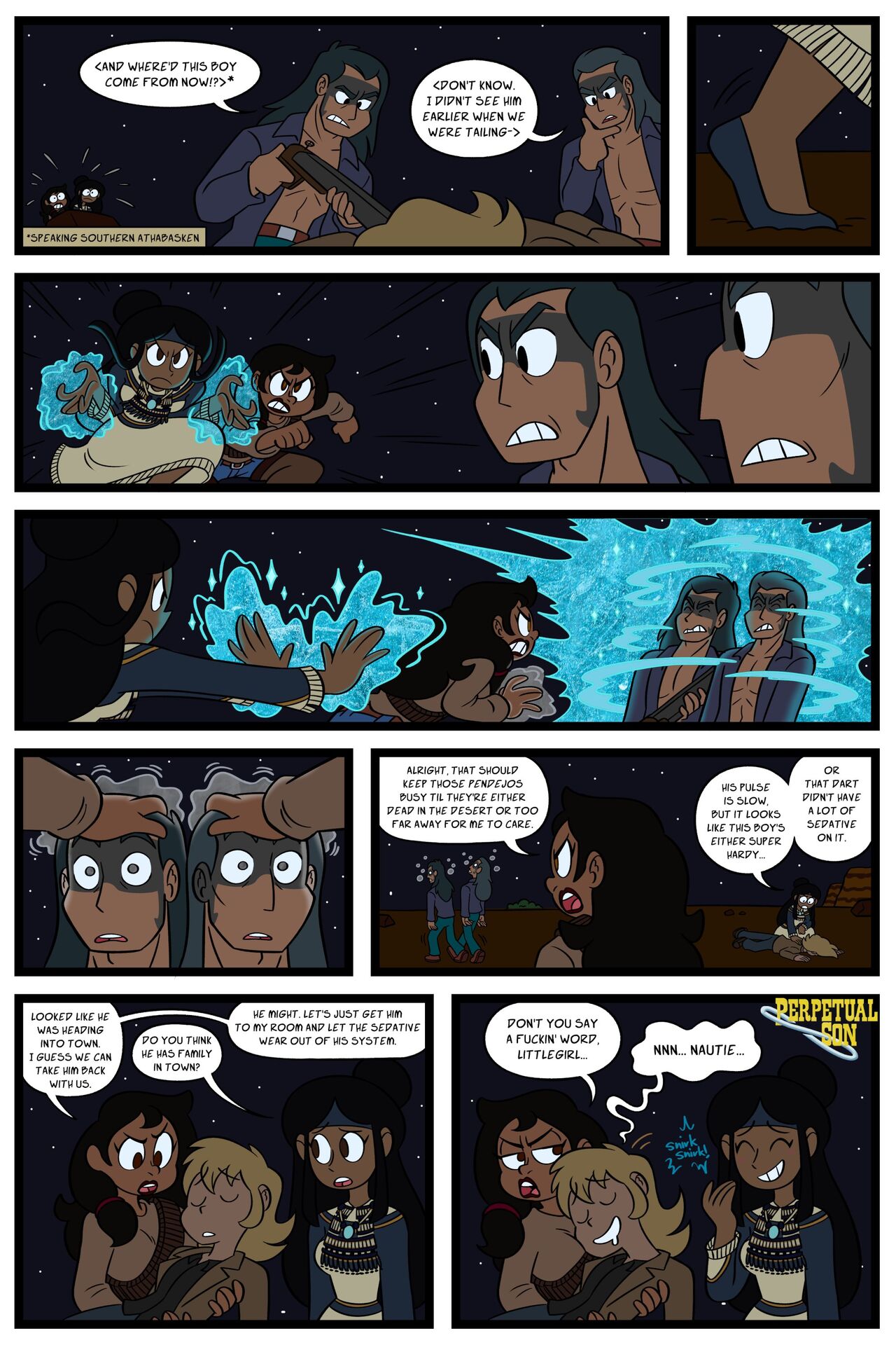 Perpetual Son: The Thing About These Human Girls page 4 full