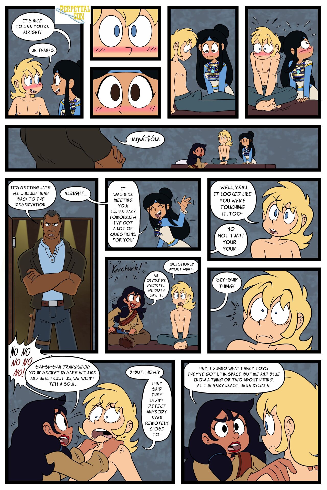 Perpetual Son: The Thing About These Human Girls page 6 full
