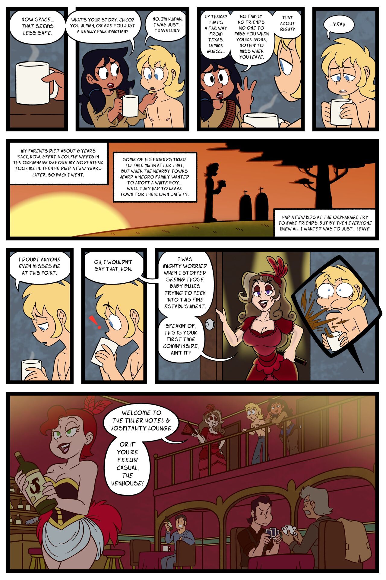 Perpetual Son: The Thing About These Human Girls page 7 full