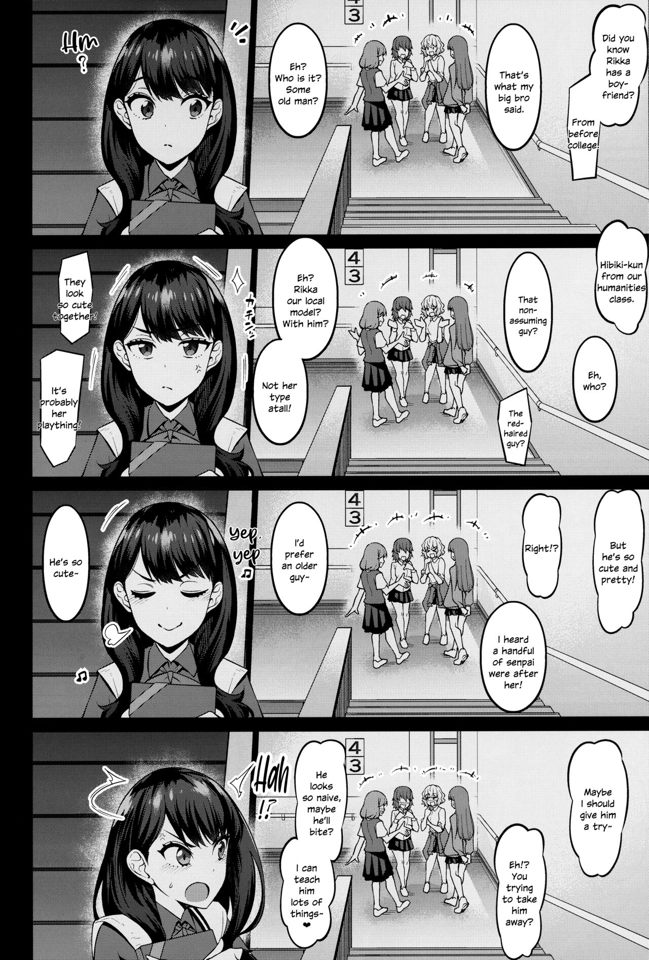Rikka-chan ga Yuuta to Icha Love Ecchi Shimakuru Hon page 5 full