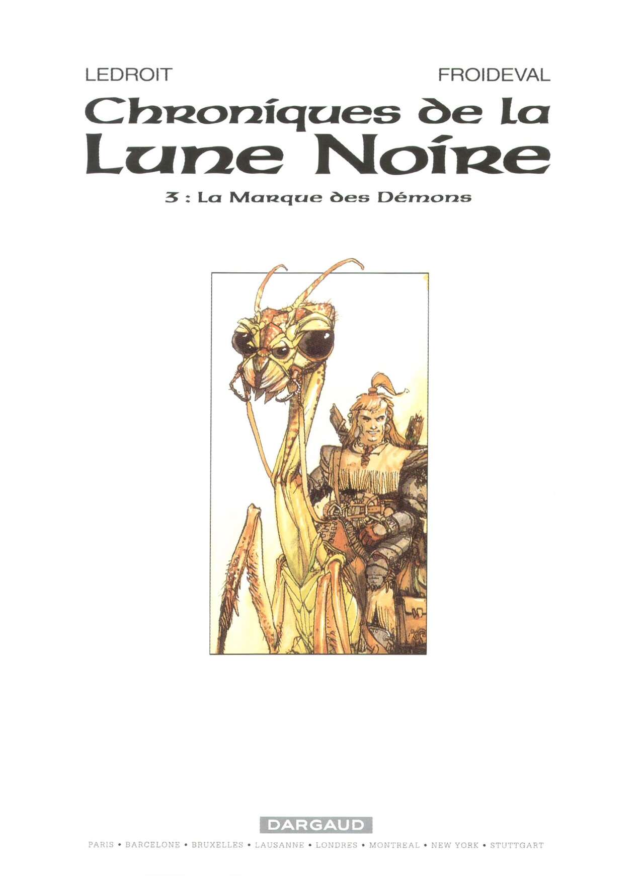 Chroniques De La Lune Noire - T3 - La Marque Des Démons page 2 full