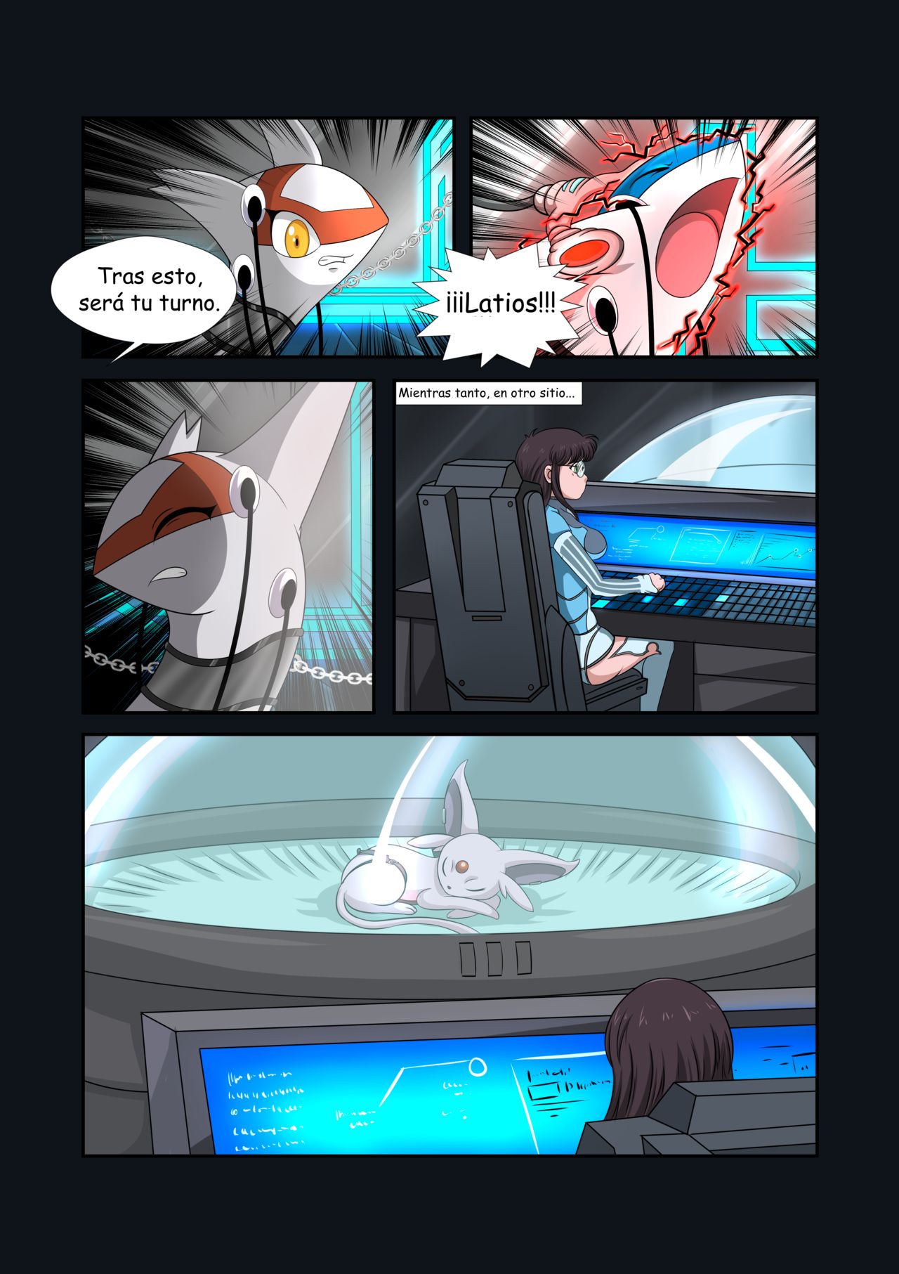 Unnamed pokemon comic | Cómic pokemon sin nombre page 5 full