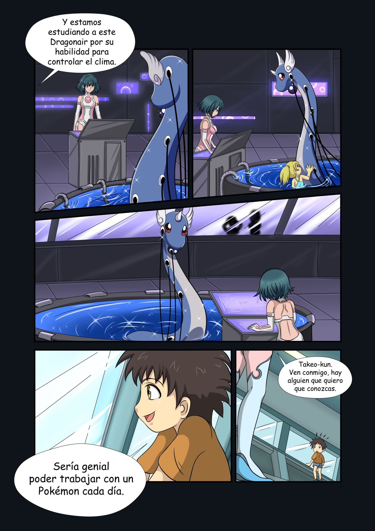 Unnamed pokemon comic | Cómic pokemon sin nombre page 7 full