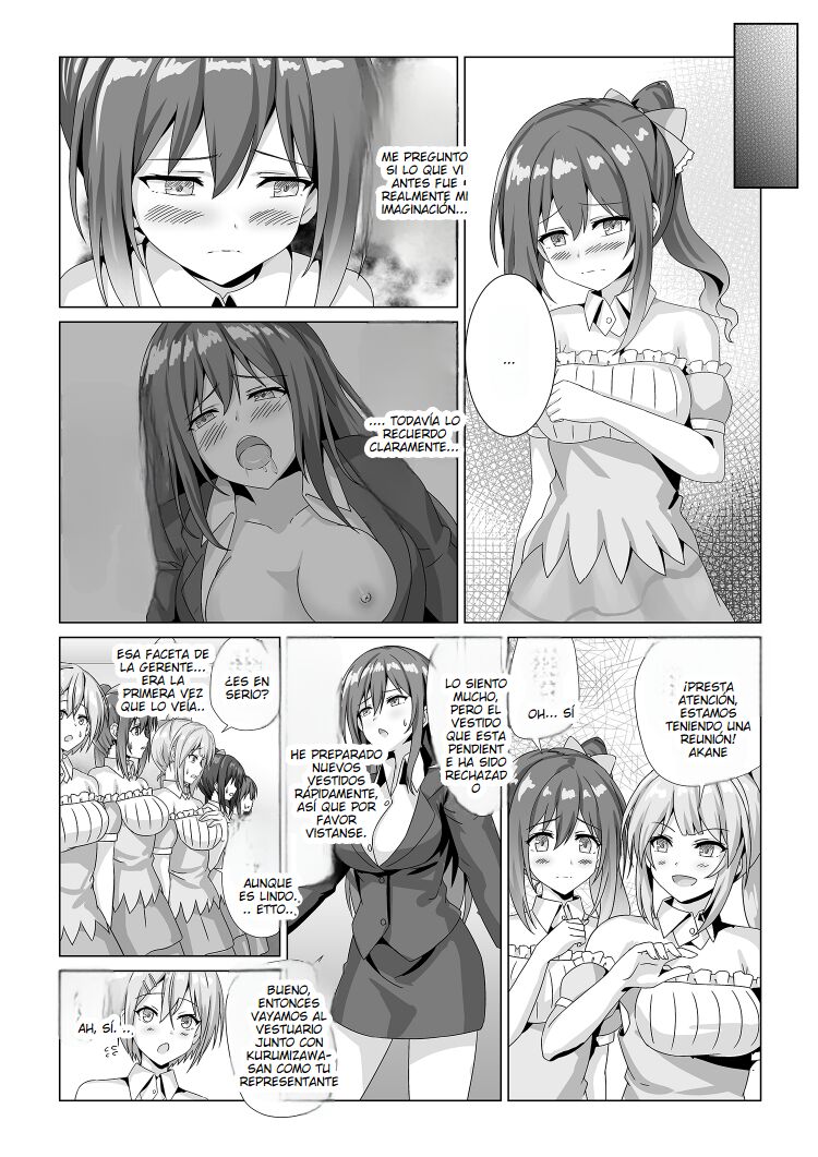 Idol  Akushuk Micchaku Repor ~Hanzaisha ga Idol ni Hyoui shite mita~ | Reportaje del evento de apretón de manos ~Un criminal que posee idols~ page 12 full