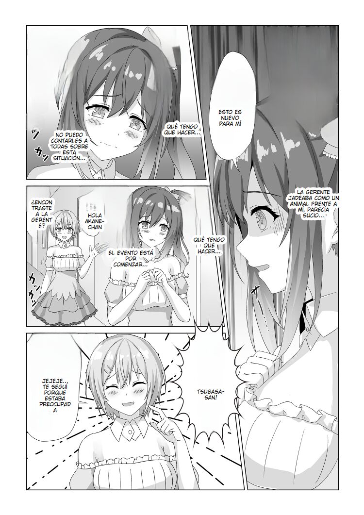 Idol  Akushuk Micchaku Repor ~Hanzaisha ga Idol ni Hyoui shite mita~ | Reportaje del evento de apretón de manos ~Un criminal que posee idols~ page 7 full
