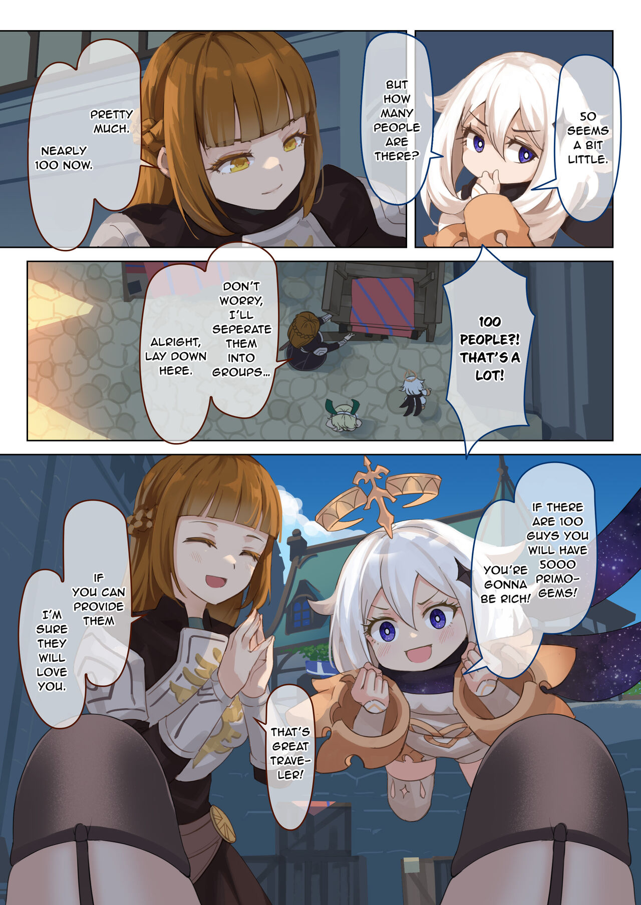 Mondstadt Spring Festival Act 2 Interlude page 2 full