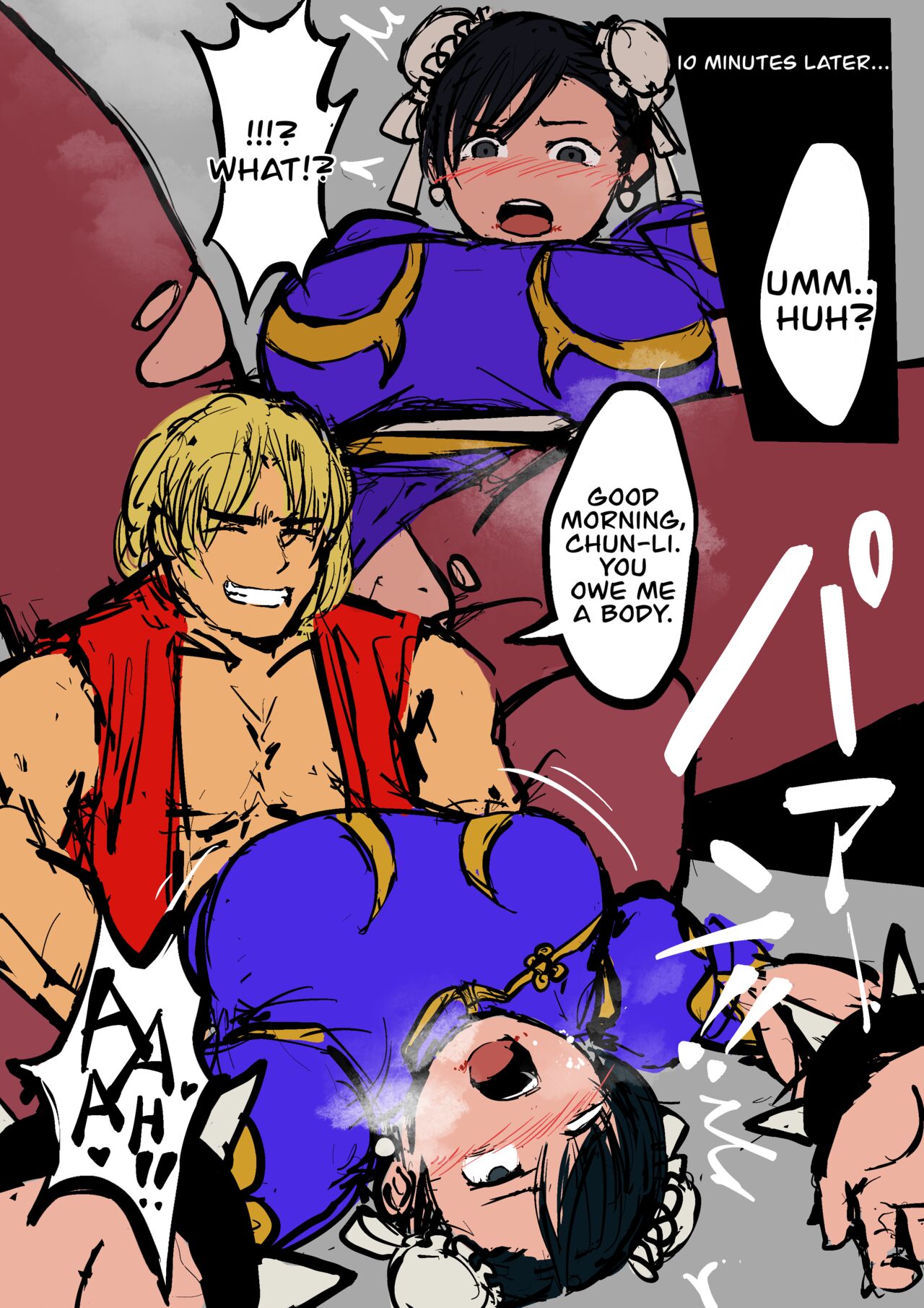 Chun-Li VS Ken Masters #1-2 page 11 full