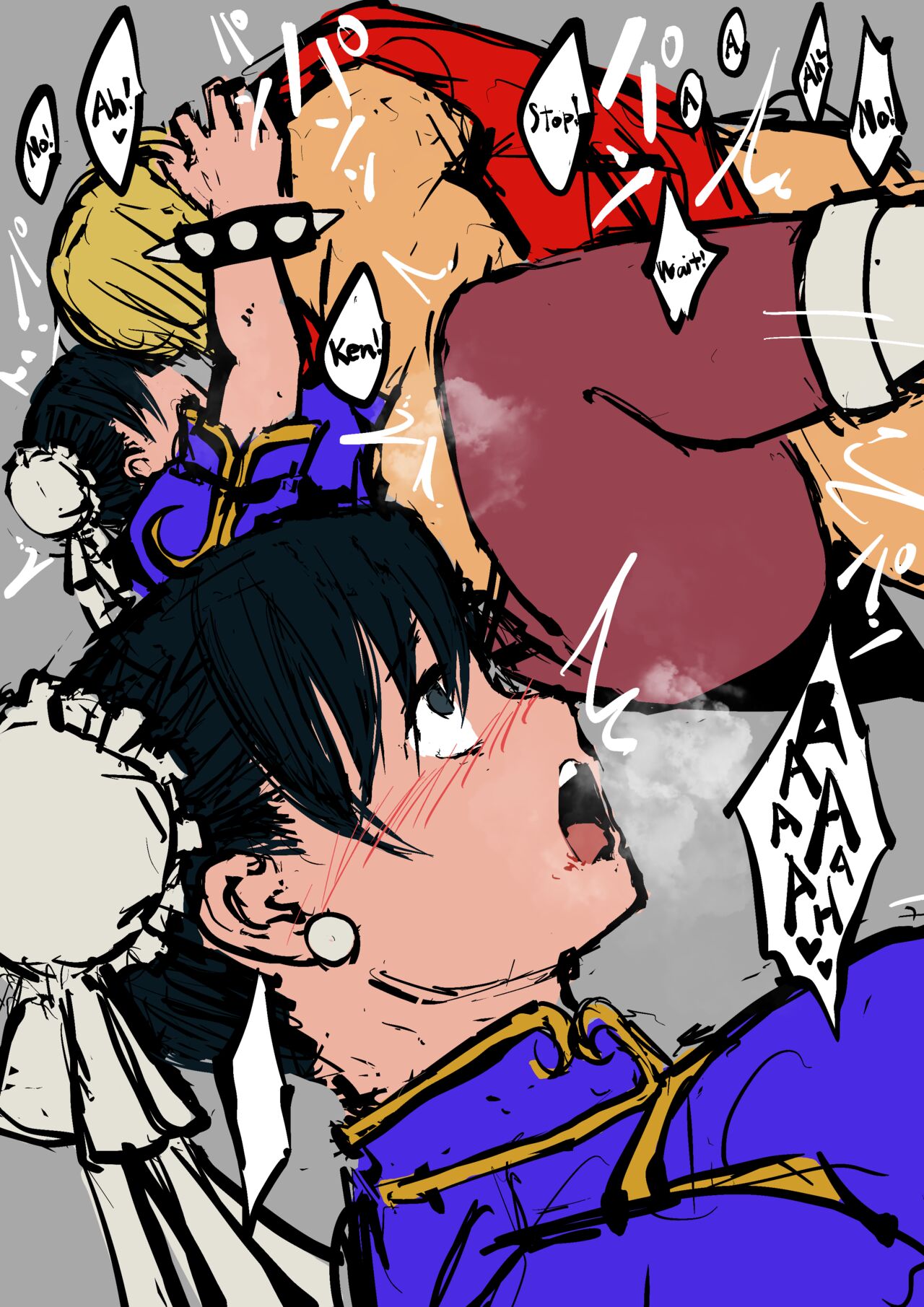 Chun-Li VS Ken Masters #1-2 page 12 full