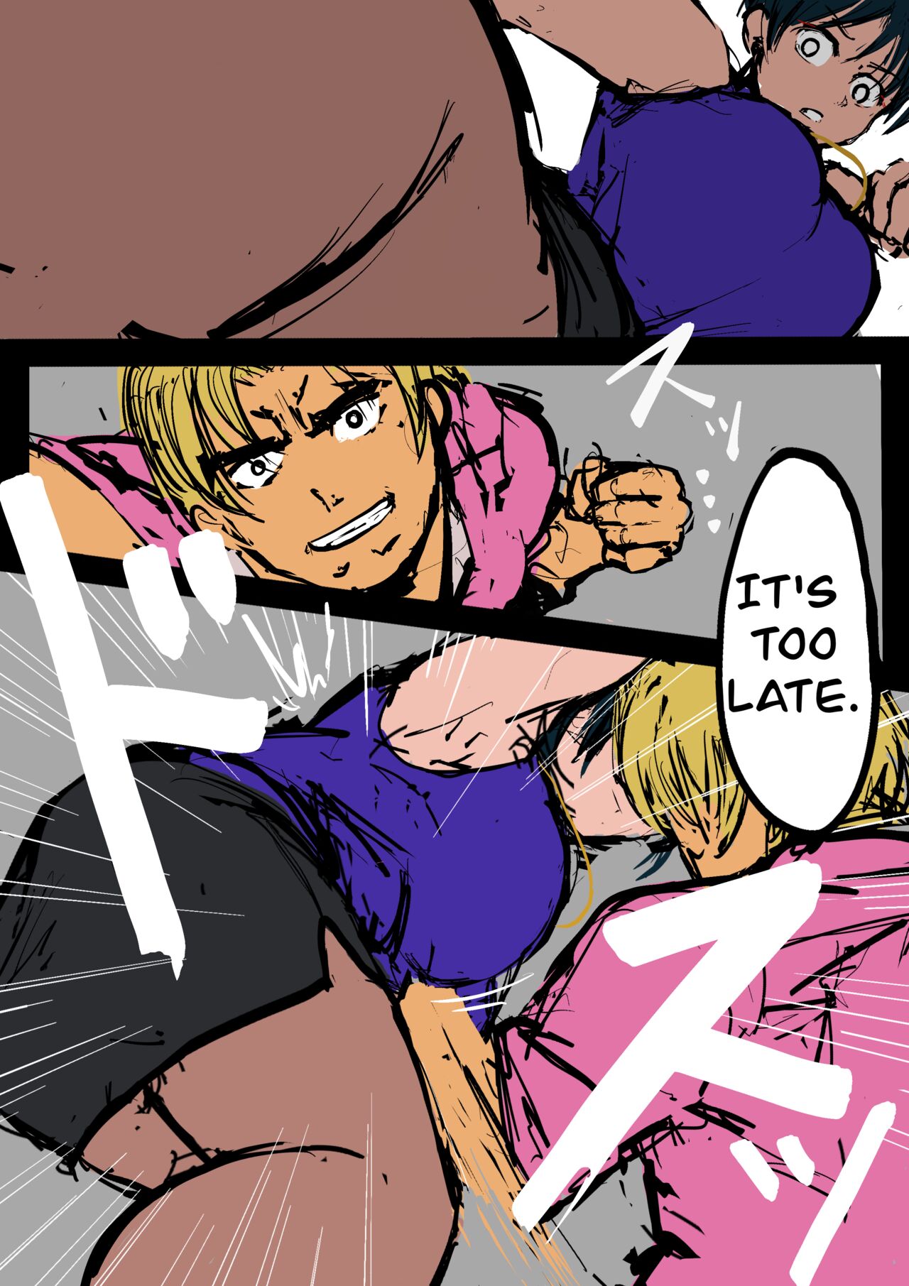 Chun-Li VS Ken Masters #1-2 page 3 full