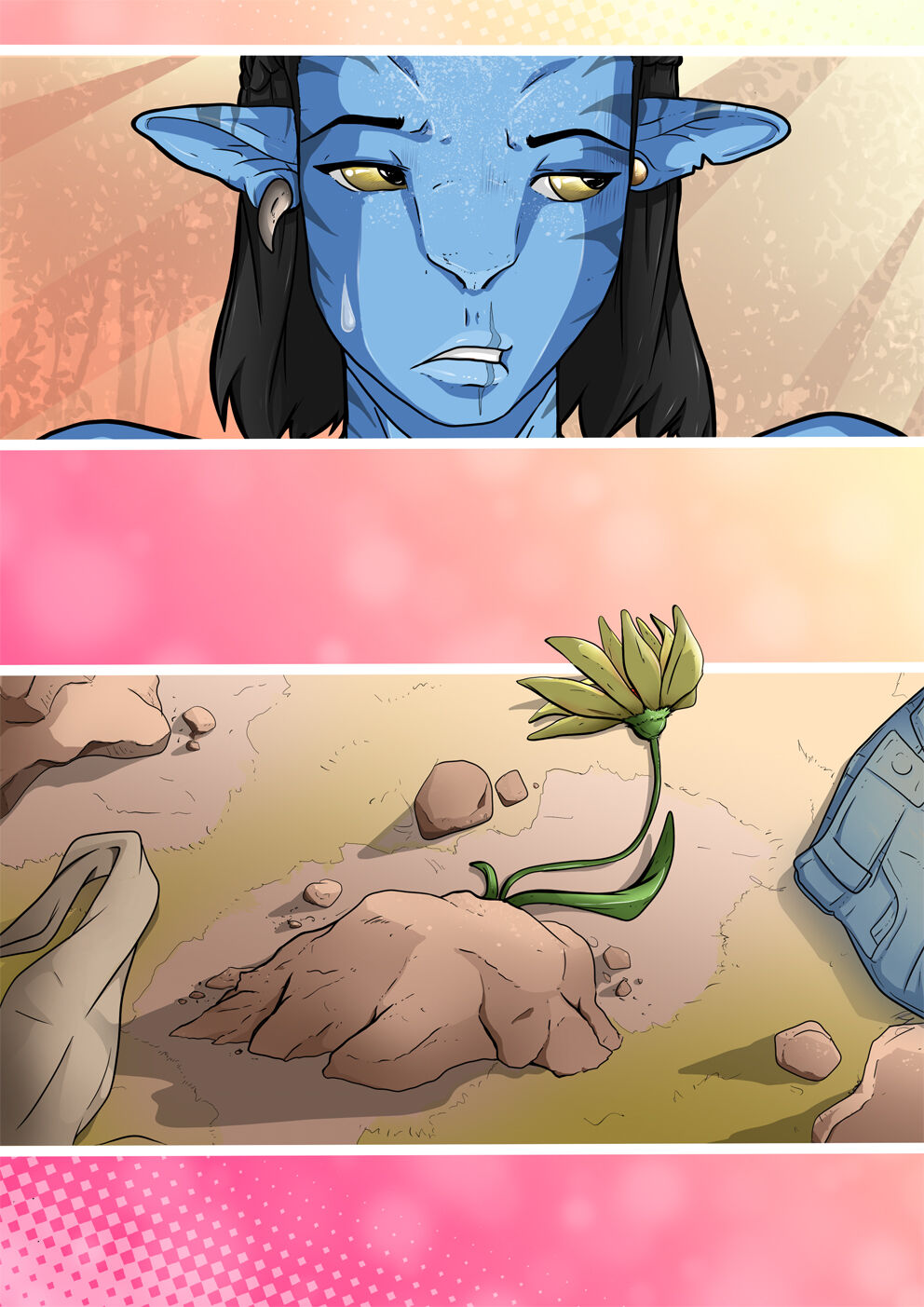 Avatar Na'vi Comic page 3 full