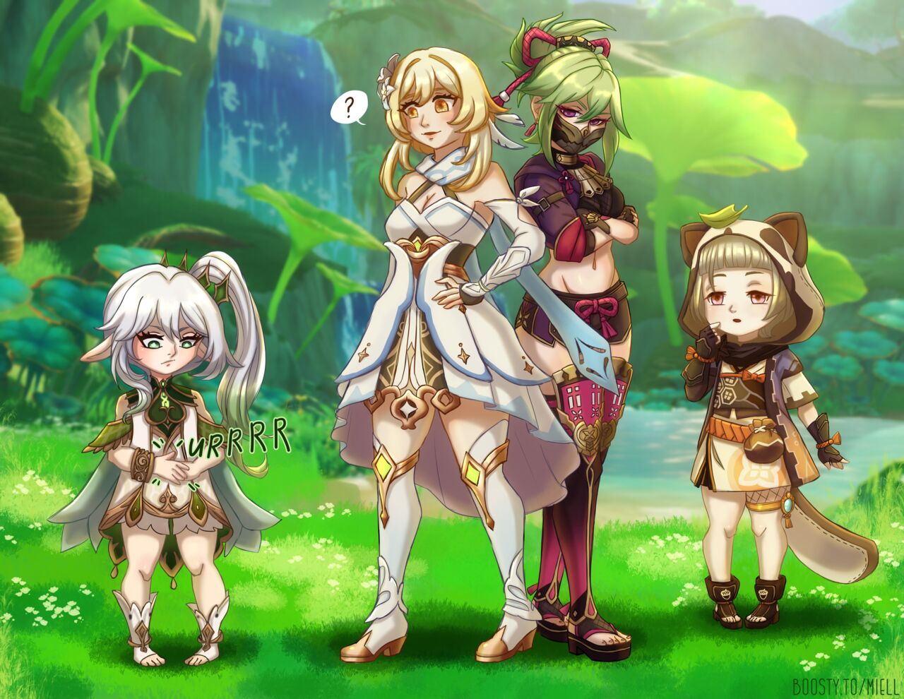Nahida's team page 1 full