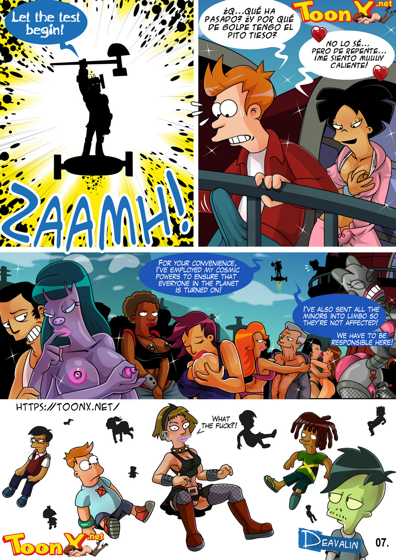 Futurama - Orgy To Save The Earth   - Ongoing page 8 full