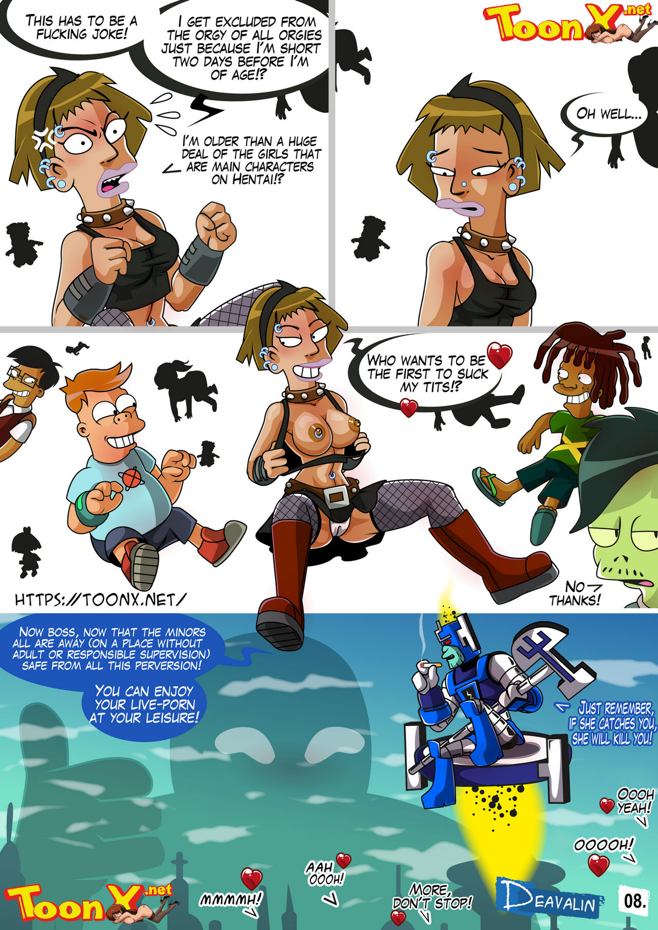 Futurama - Orgy To Save The Earth   - Ongoing page 9 full