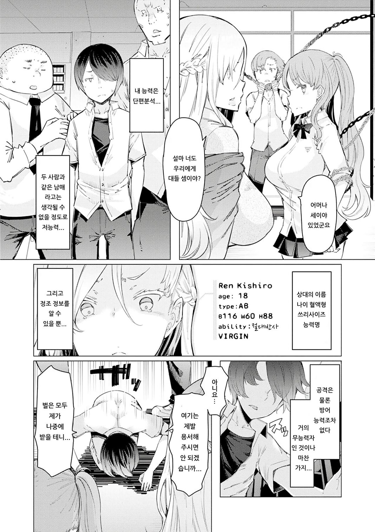 Noryoku Gakuen Gekokujo ~Boku ga Gakuen o Seisu made~ | 능력학원 하극상 ~내가 학원을 통제 할 때까지~ page 11 full