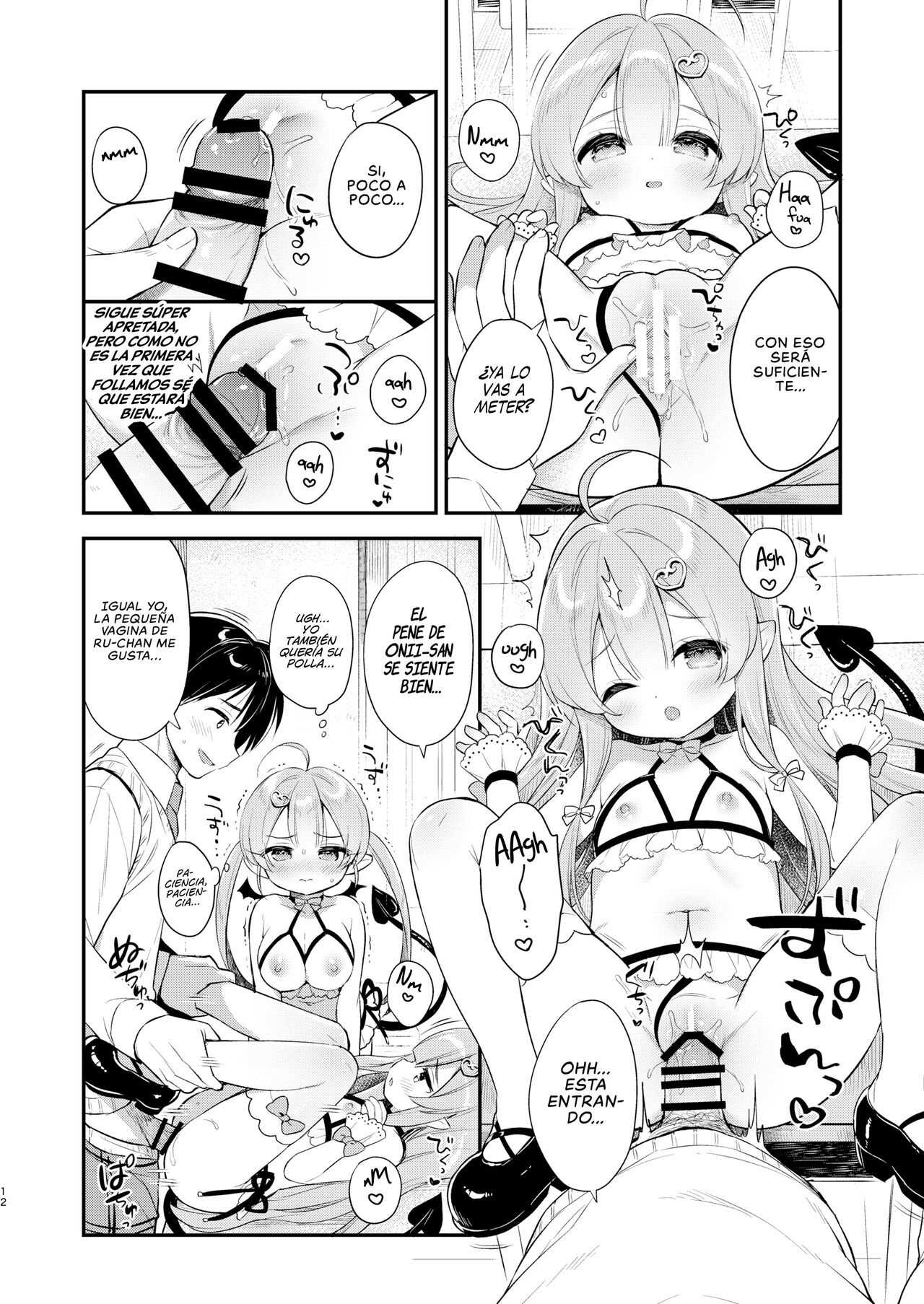 Totsugeki Futago Succubus-chan 2 | Ataque de las Gemelas Sucubo 2 page 11 full